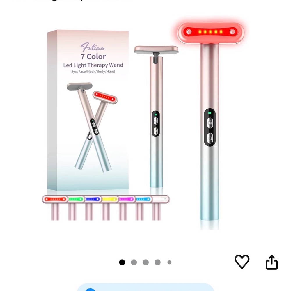 Red LED Beauty Wand